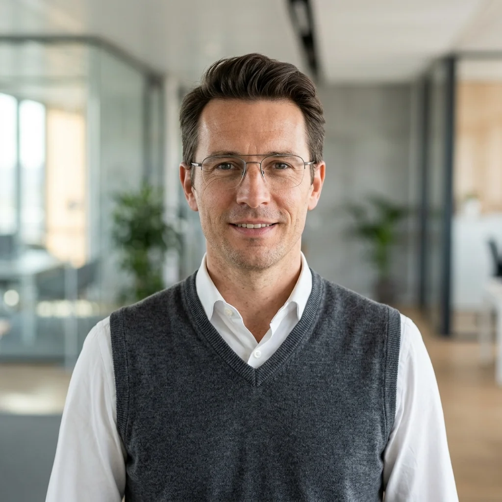 Portrait d'Antoine Lefebvre, expert Finance de L'Atelier du Dirigeant
